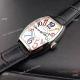Franck Muller Geneve Casablanca White Face Black Leather Quartz Watch Replica (3)_th.jpg